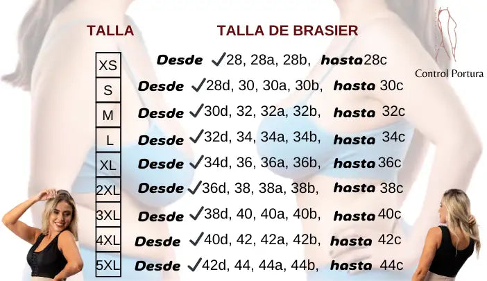 BRASIER PUSH UP (Tallas desde XS Hasta L)